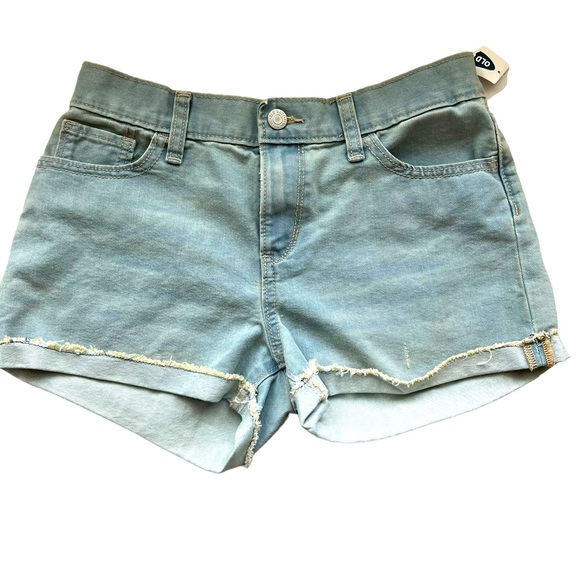 NWT Old Navy Girl’s Jeans Shorts Kids Size 16 - Picture 1 of 5